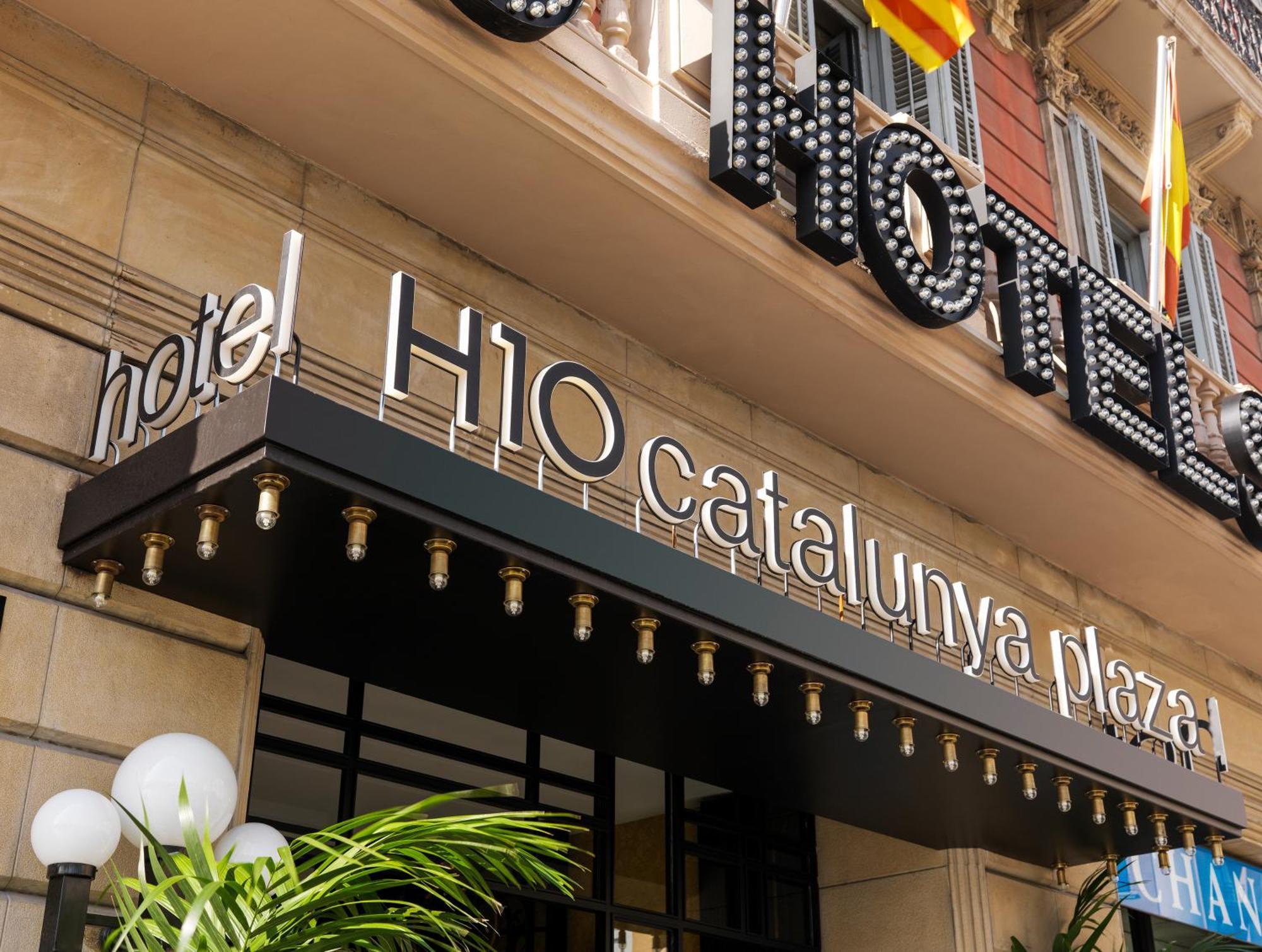 ブティック ホテル H10 カタルーニャ プラザ バルセロナ エクステリア 写真